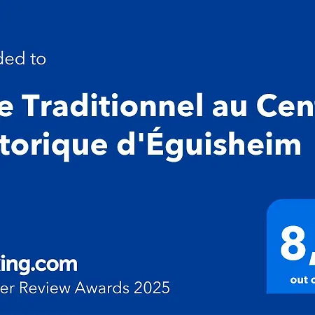 Appartamento Traditionnel Au Centre Historique D'éguisheim *